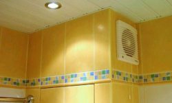 Обустраиваем ванную комнату вентиляцией