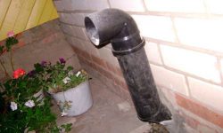 Вентиляционная система подвального помещения